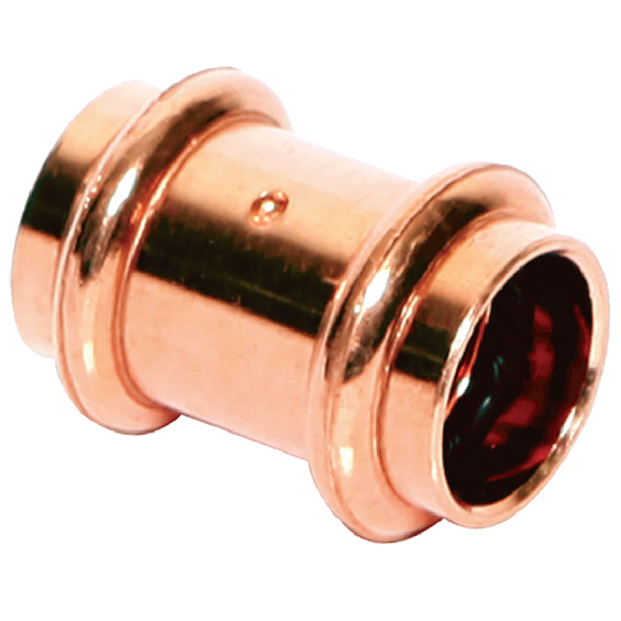 Copper Compression Coupling w/STOP– 1 -1/4″ - Backflow Parts Depot