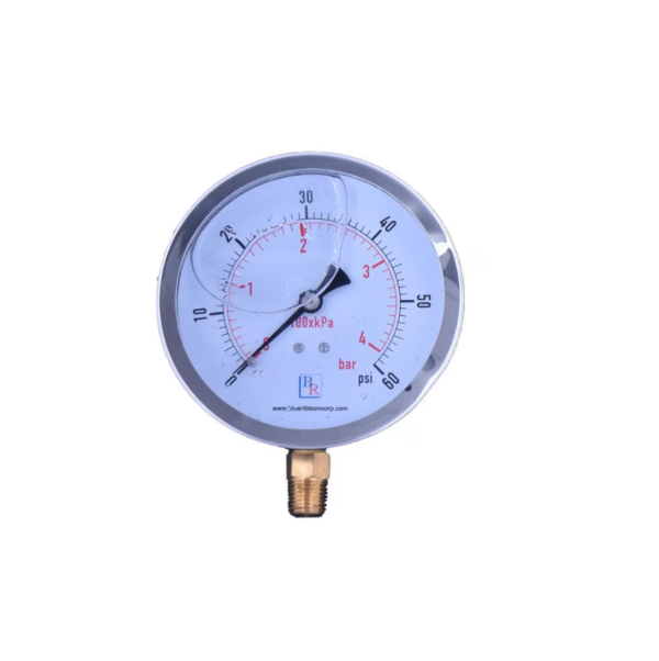 4IN 60 PSI GAUGE 201L-404D